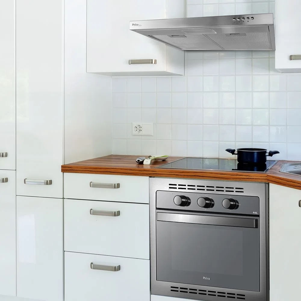 Depurador e Exaustor Philco 60cm Slim 3 Velocidades Inox PDR60I - 220 Volts - Image 6