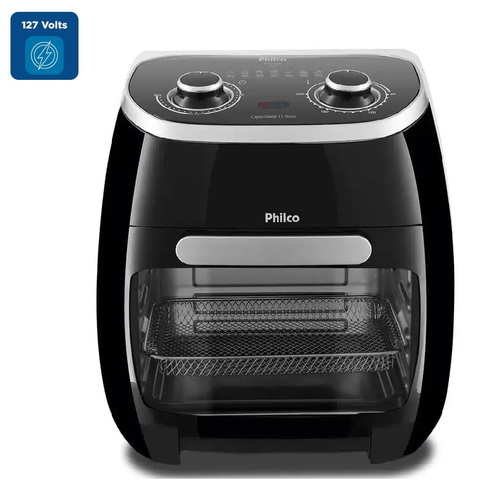Air Fryer Philco Oven 11 Litros Preto 127V PFR2000P - Image 2