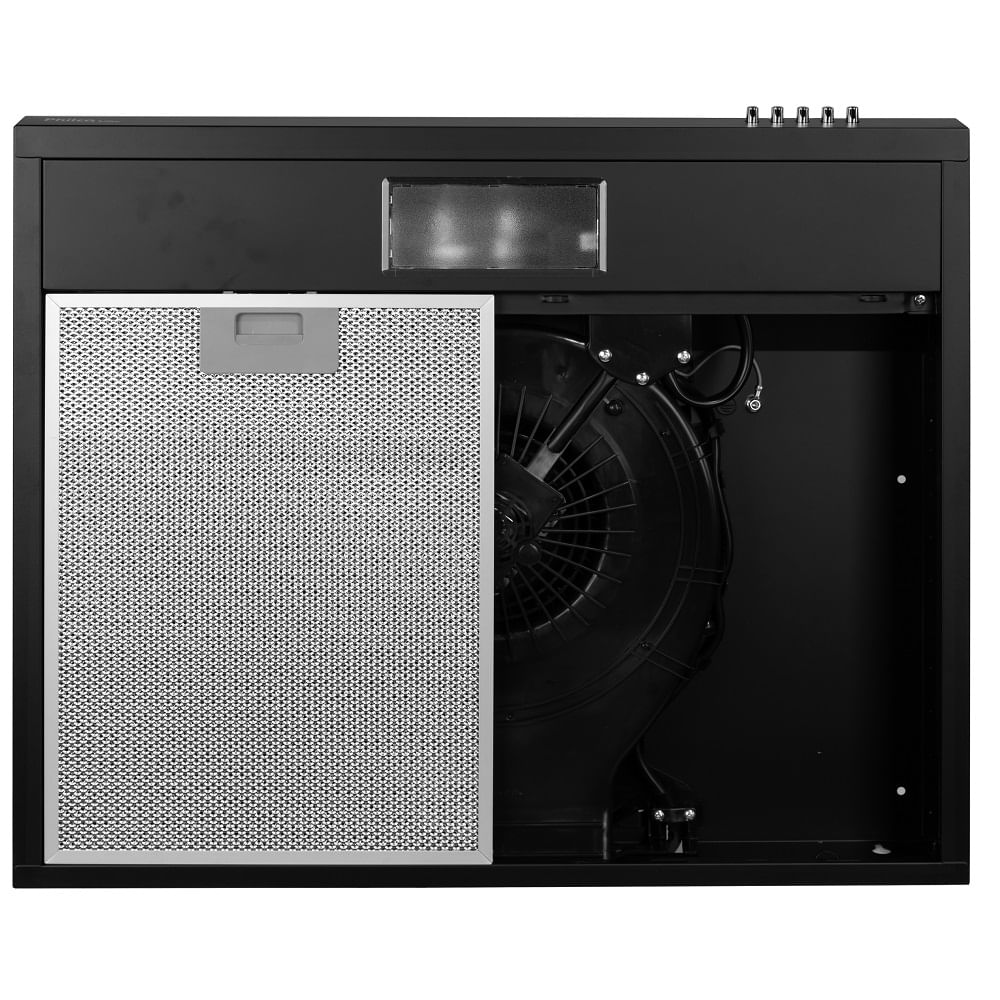 Depurador de Ar Slim Philco 60cm 3 Velocidades Preto 127V – PDR60P - Image 6