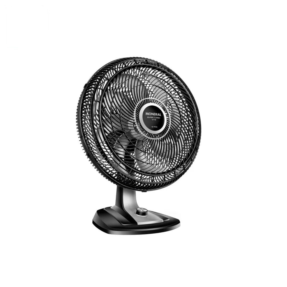 Ventilador de Mesa Mondial Preto VTX-40-8P – 127 Volts - Image 3