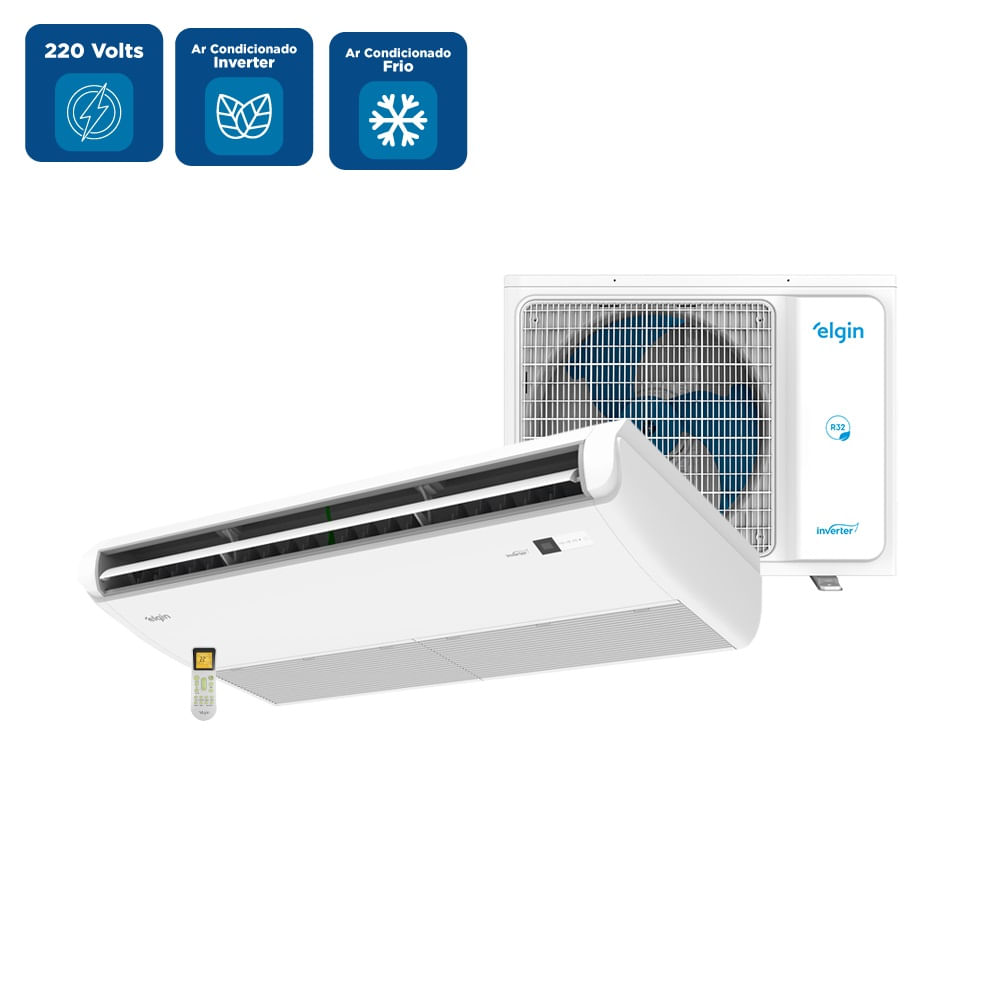 Ar Condicionado Split Piso Teto Elgin Plus Inverter 24000 BTU/h Frio Monofásico 45PDFI24C2DA – 220 Volts - Image 2