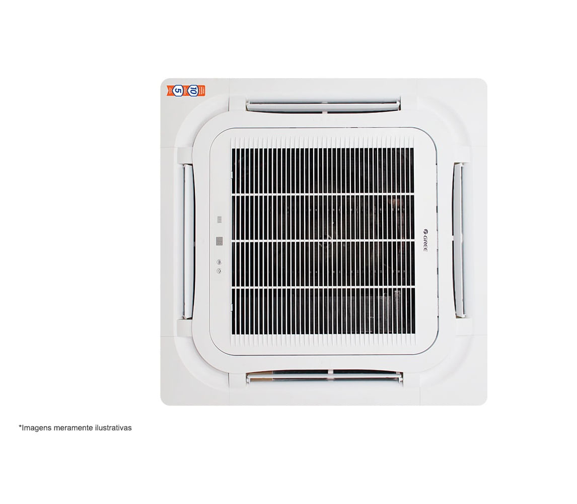 Ar Condicionado Split Cassete Gree G-Prime Compact Inverter 56000 BTU/h Frio Monofásico GULD56T1/A-S - 220 Volts - Image 5
