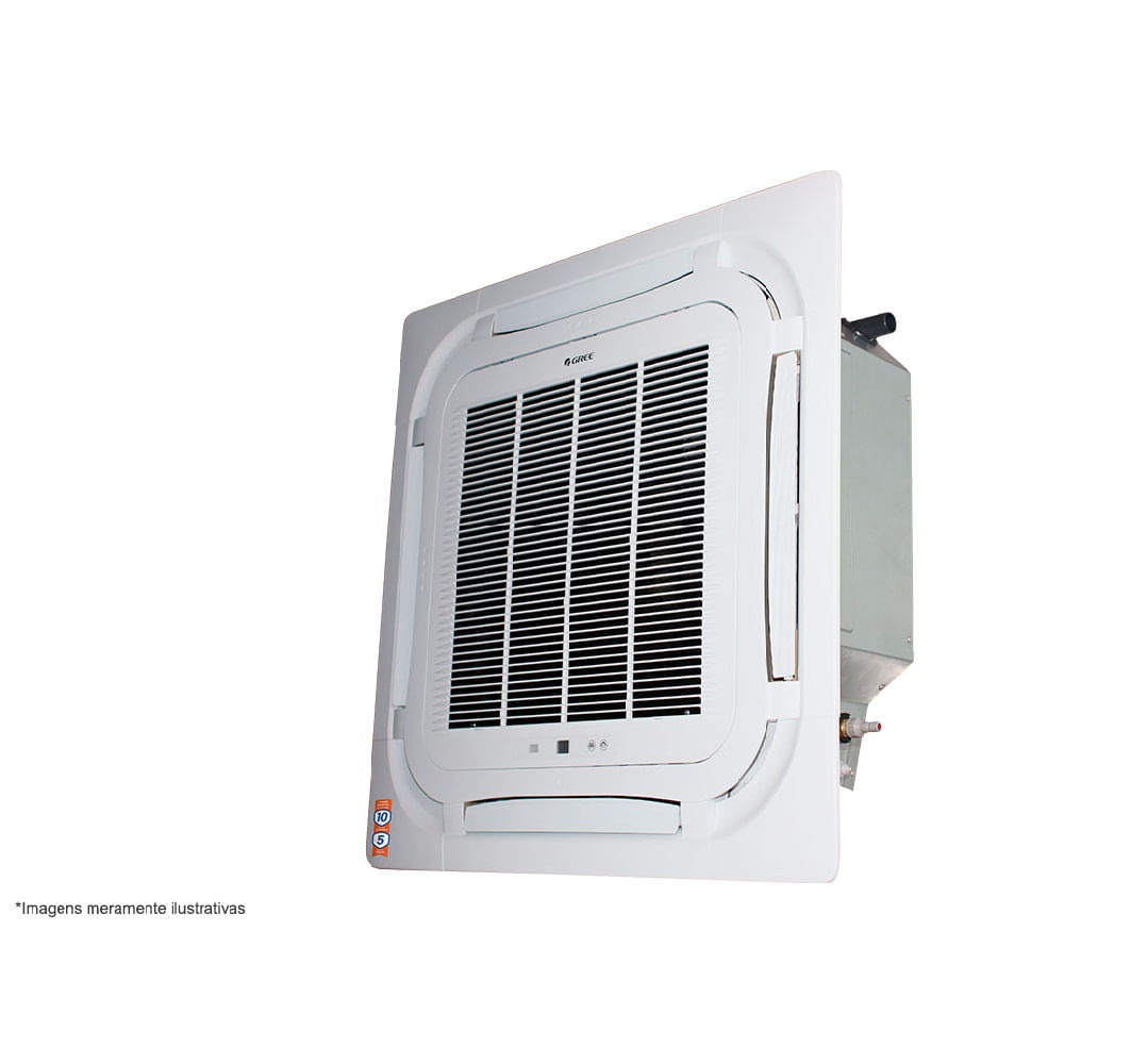 Ar Condicionado Split Cassete Gree G-Prime Compact Inverter 56000 BTU/h Frio Monofásico GULD56T1/A-S - 220 Volts - Image 4