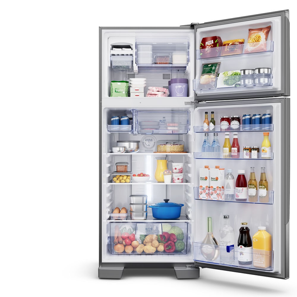 Refrigerador Panasonic Duplex Frost Free 435 Litros Cinza NRBT56PD4XA – 127 Volts - Image 6