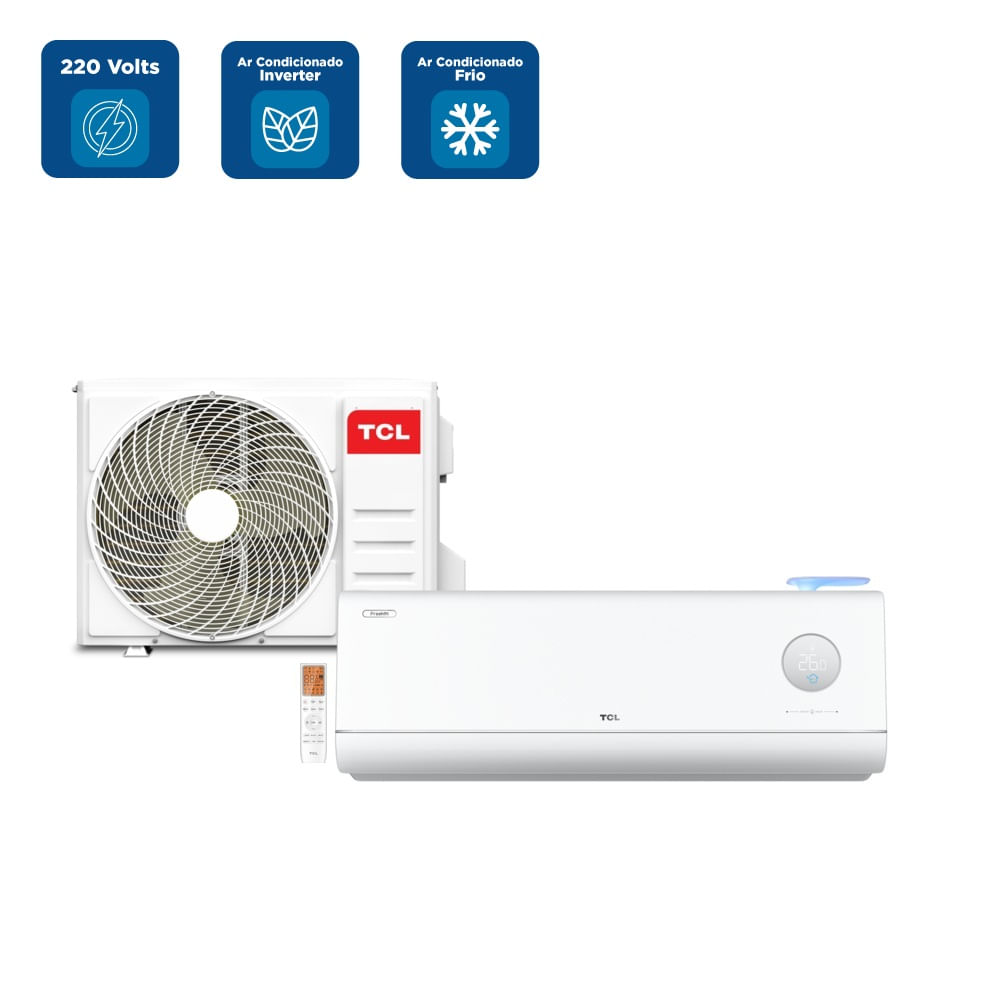 Ar Condicionado Split Inverter TCL FreshIN 3.0 12000 BTU/h Frio TAC-12CFG3WI-INV - 220 Volts - Image 2