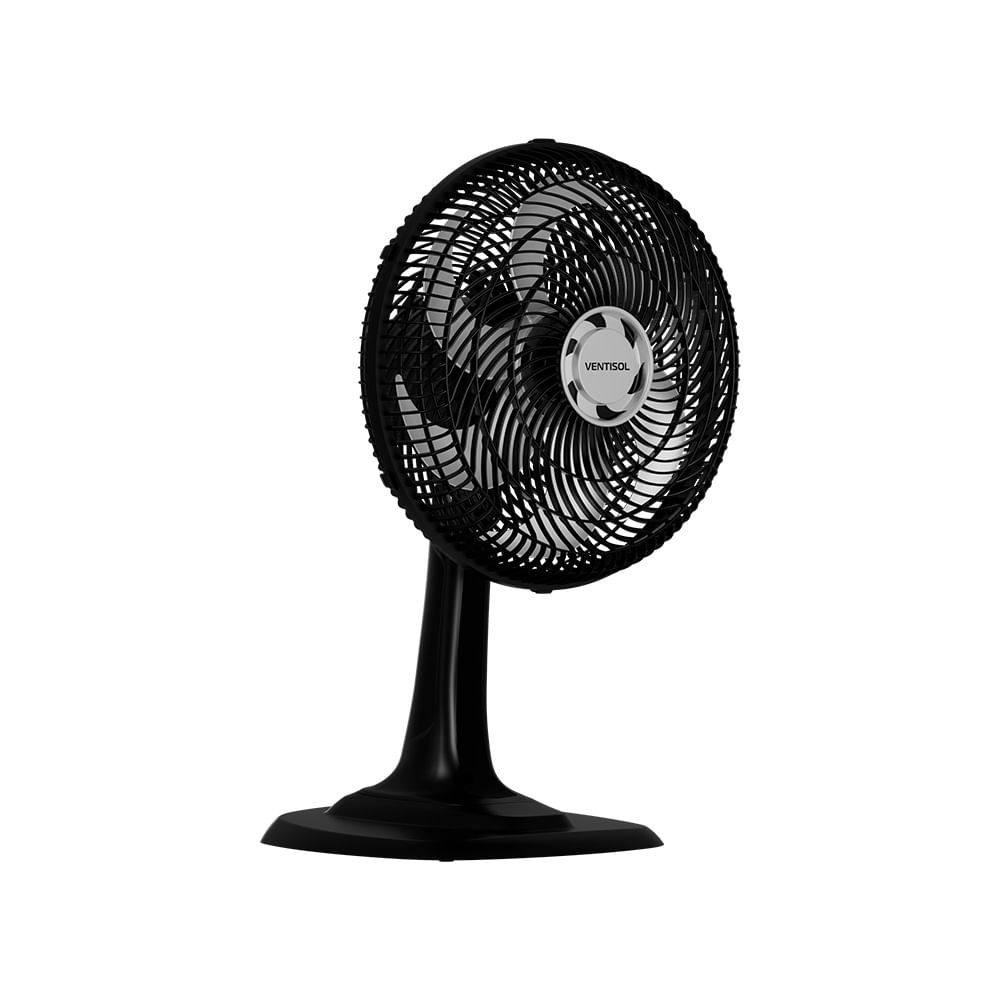 Ventilador de Mesa Ventisol 30cm Turbo 6 Pás Preto VOM30 - 220 Volts - Image 4