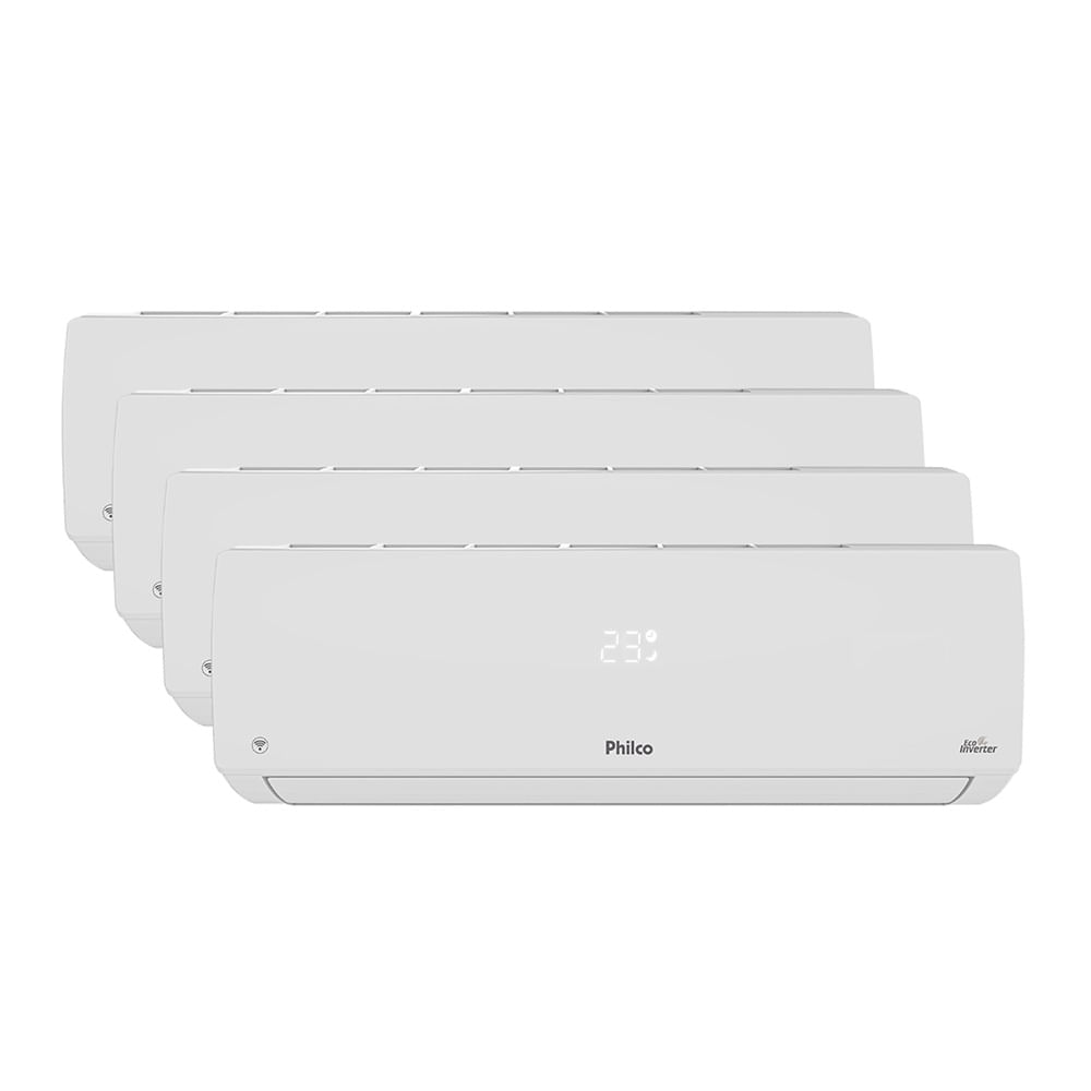 Ar Condicionado Quadri Split Inverter Philco 4x12000 BTU/h Quente e Frio PAC42QV - 220 Volts - Image 9
