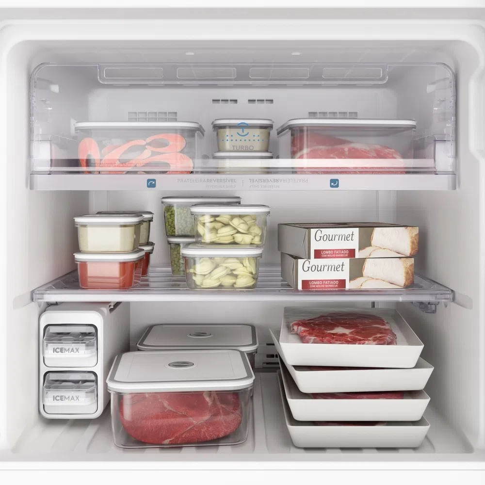 Refrigerador Electrolux Top Freezer 431 Litros Frost Free Platinum TF55S – 127 Volts - Image 5