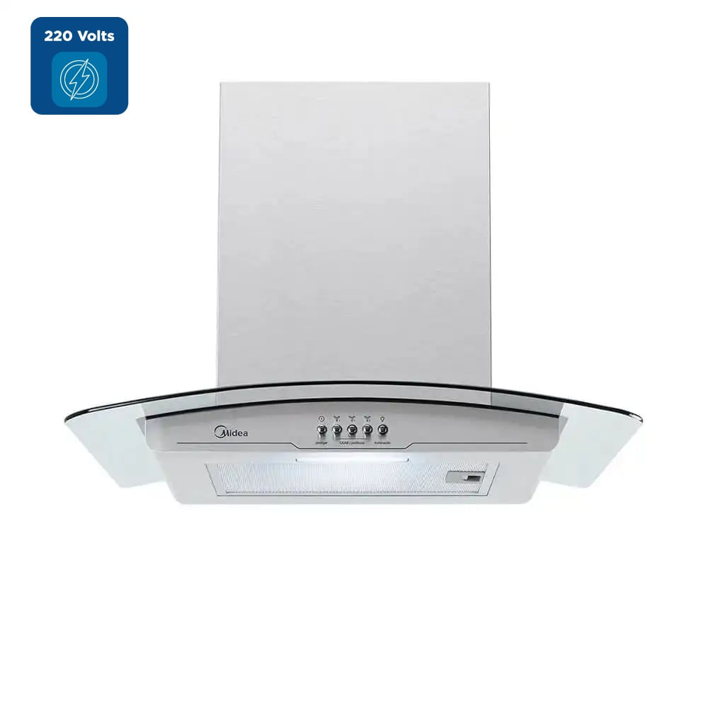 Coifa de Parede Midea 60cm Vidro Inox RGB602 - 220 Volts - Image 2