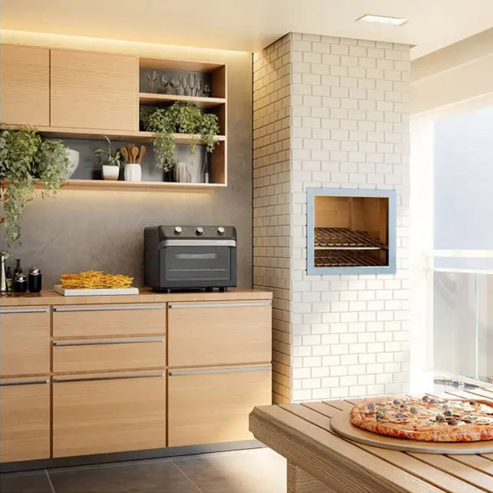 Forno Elétrico e Fritadeira Mueller 35 Litros Air Preto MFB35G - 220 Volts - Image 12