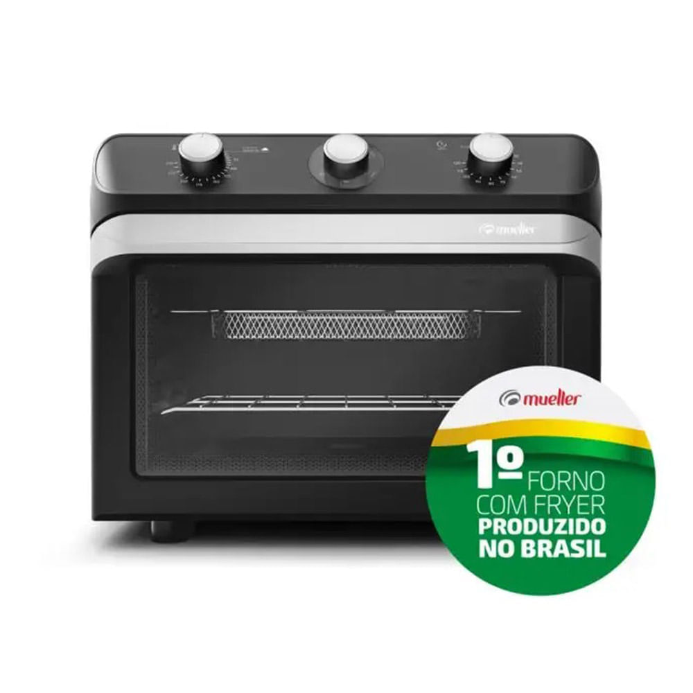 Forno Elétrico e Fritadeira Mueller 35 Litros Air Preto MFB35G - 220 Volts - Image 2