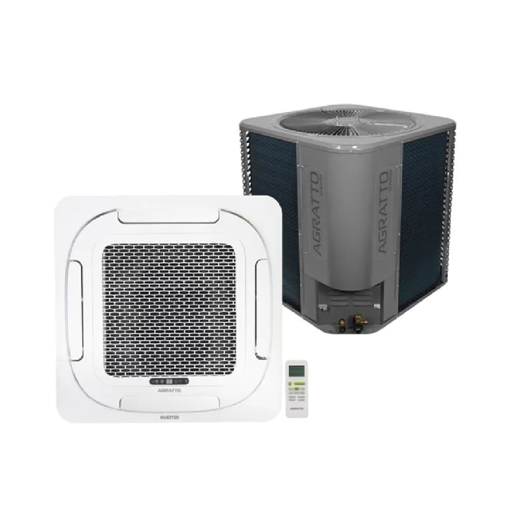 Ar Condicionado Cassete Inverter Agratto 55000 BTU/h Frio Monofásico LCI60F-02 - 220 Volts