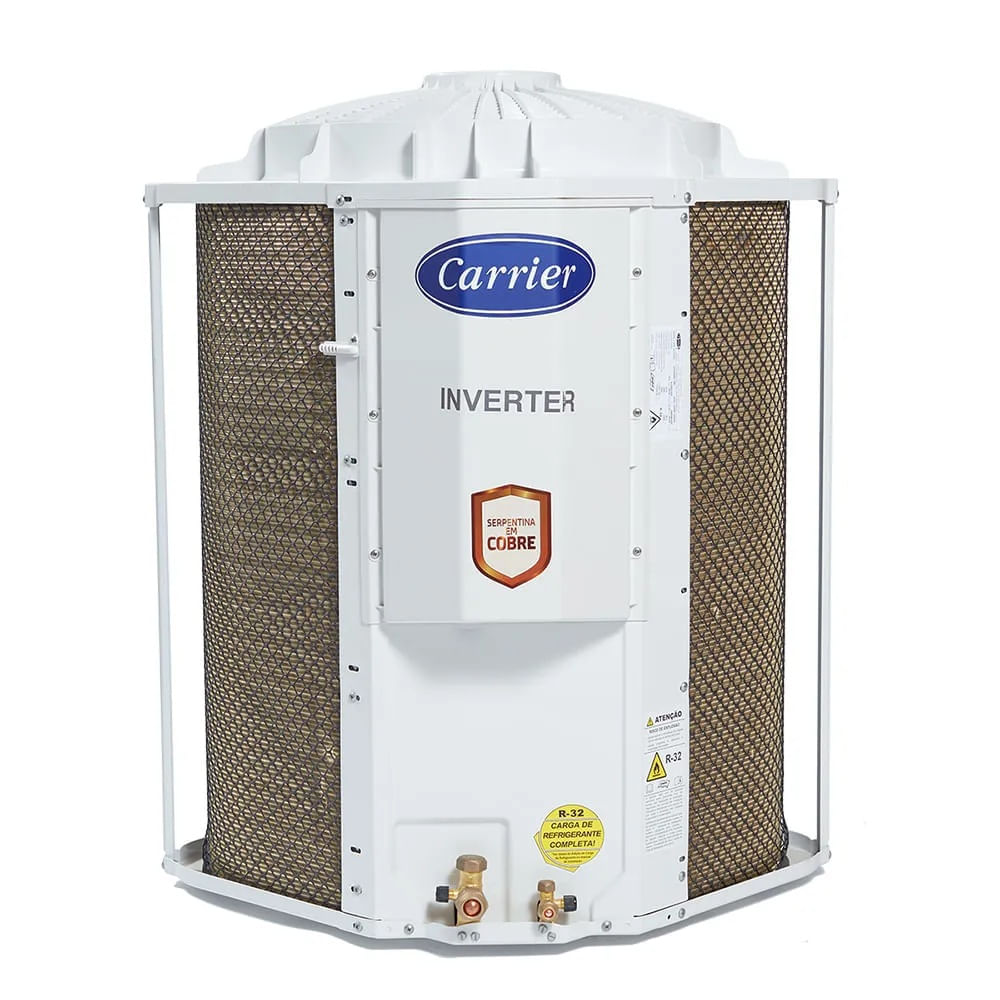 Ar Condicionado Split Cassete 4 Vias Inverter Carrier 28000 BTU/h Frio Monofásico 40KVQF28C5 - 220 Volts - Image 4