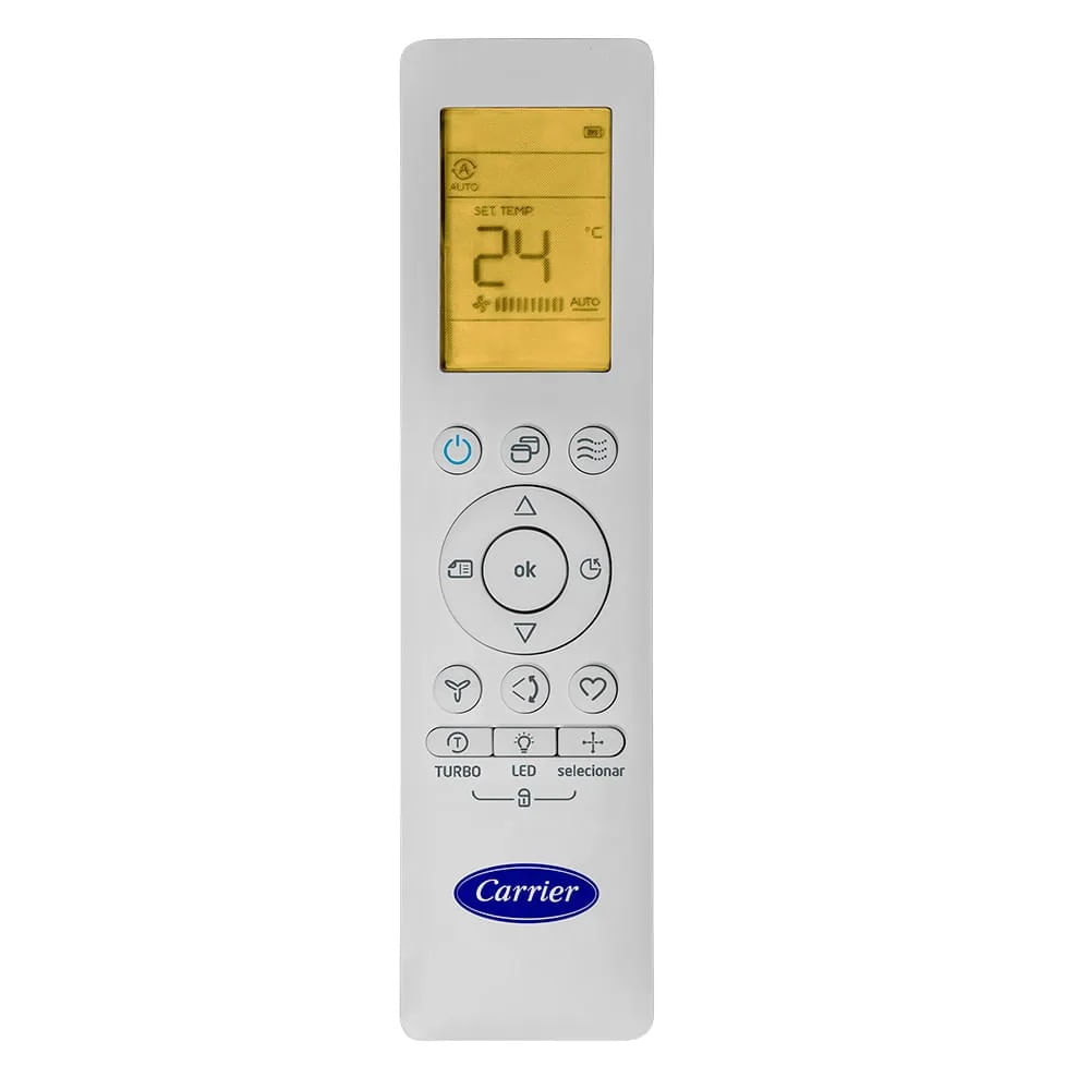 Ar Condicionado Split Cassete 4 Vias Inverter Carrier 28000 BTU/h Frio Monofásico 40KVQF28C5 - 220 Volts - Image 5