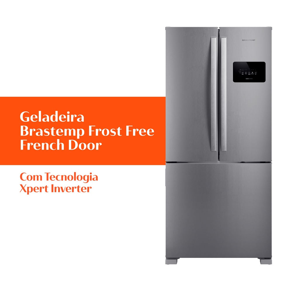 Refrigerador Brastemp 559 Litros Frost Free French Door Inox BRO85MK - 127 Volts - Image 7