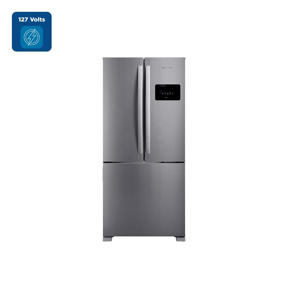 Refrigerador Brastemp 559 Litros Frost Free French Door Inox BRO85MK - 127 Volts - Image 2