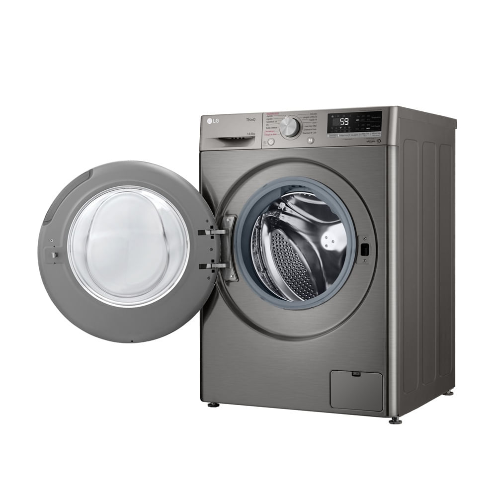 Lava e Seca LG 14Kg Smart com Inteligência Artificial AIDD Inox VC4 CV5014PC4A - 220 Volts - Image 12