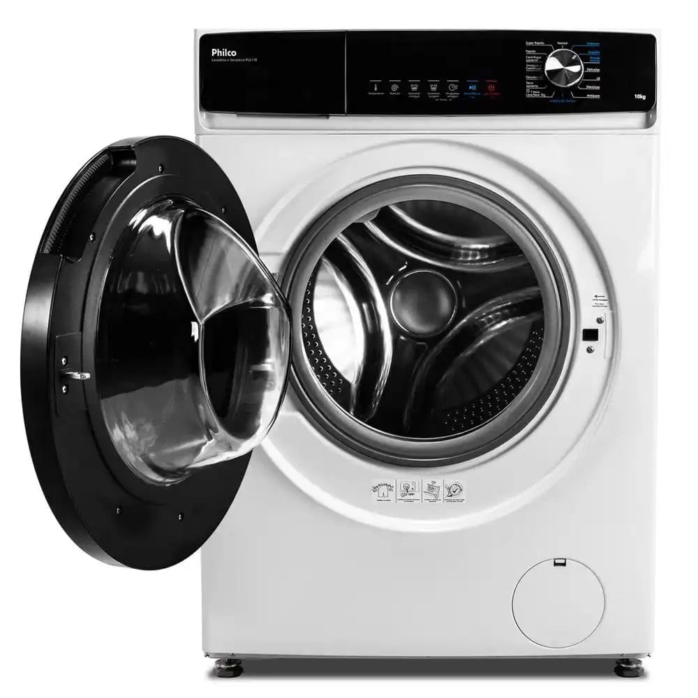 Lava e Seca Philco Inverter 10Kg Branca PLS11B – 220 Volts - Image 4