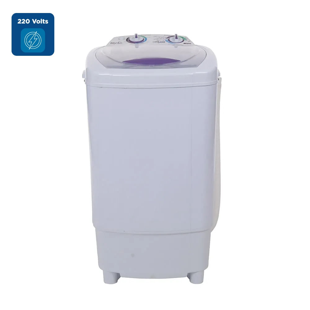 Lavadora de Roupas Semiautomática Praxis Mobi 4kg Branca - 220 Volts - Image 2