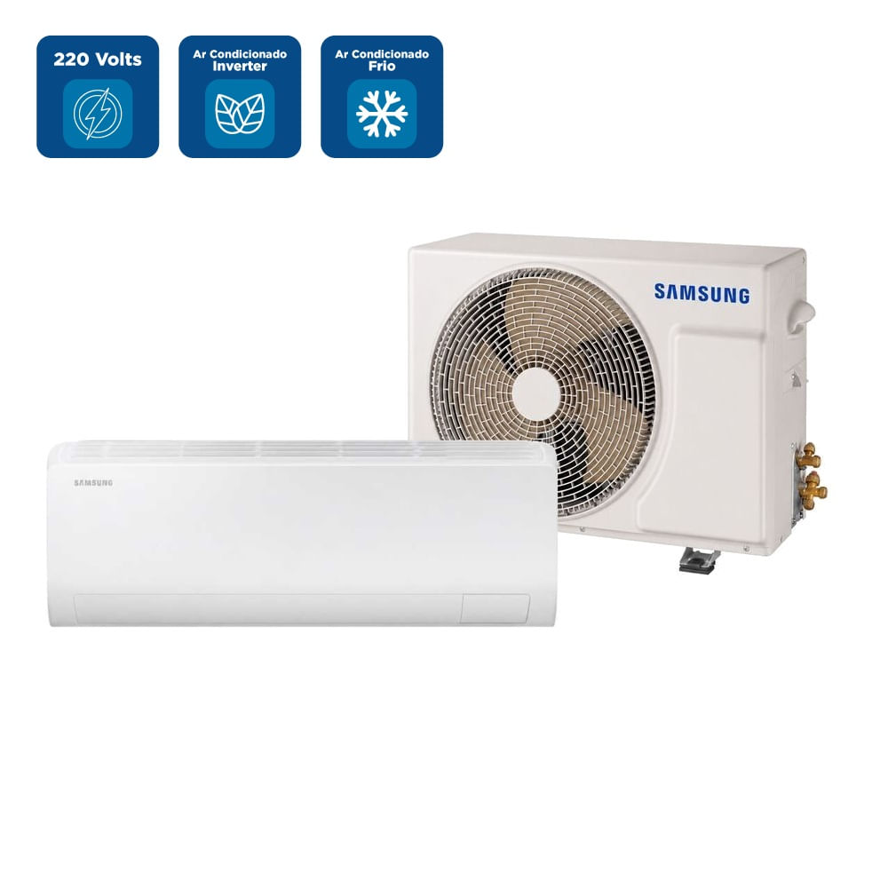 Ar Condicionado Split Samsung Digital Inverter Ultra AI 9000 BTU/h Frio AR09DYFZAWKNAZ - 220 Volts - Image 2