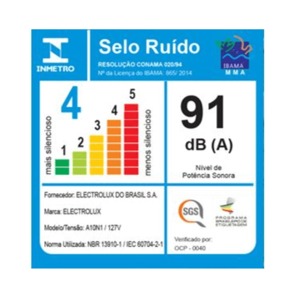 Aspirador de Pó e Água Electrolux 11 Litros Cinza A10N1 – 127 Volts - Image 13