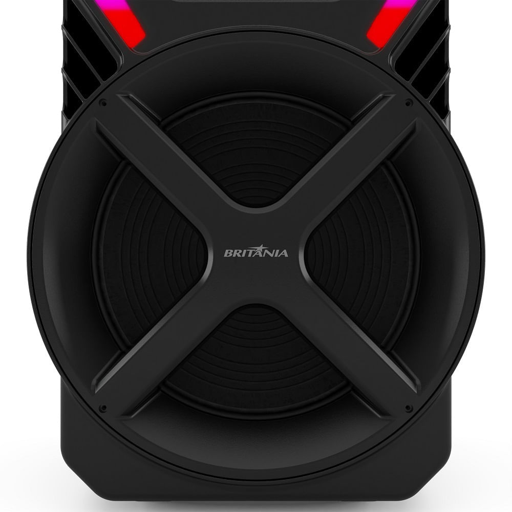 Caixa Acústica Britânia Flash Light Woofer 12 Preta BCX12100 – Bivolt - Image 7