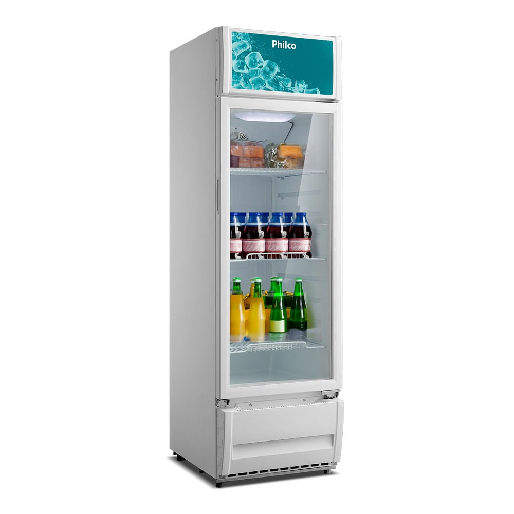 Expositor Vertical Philco 309 Litros Porta de Vidro Branco PRE319 – 220 Volts - Image 4