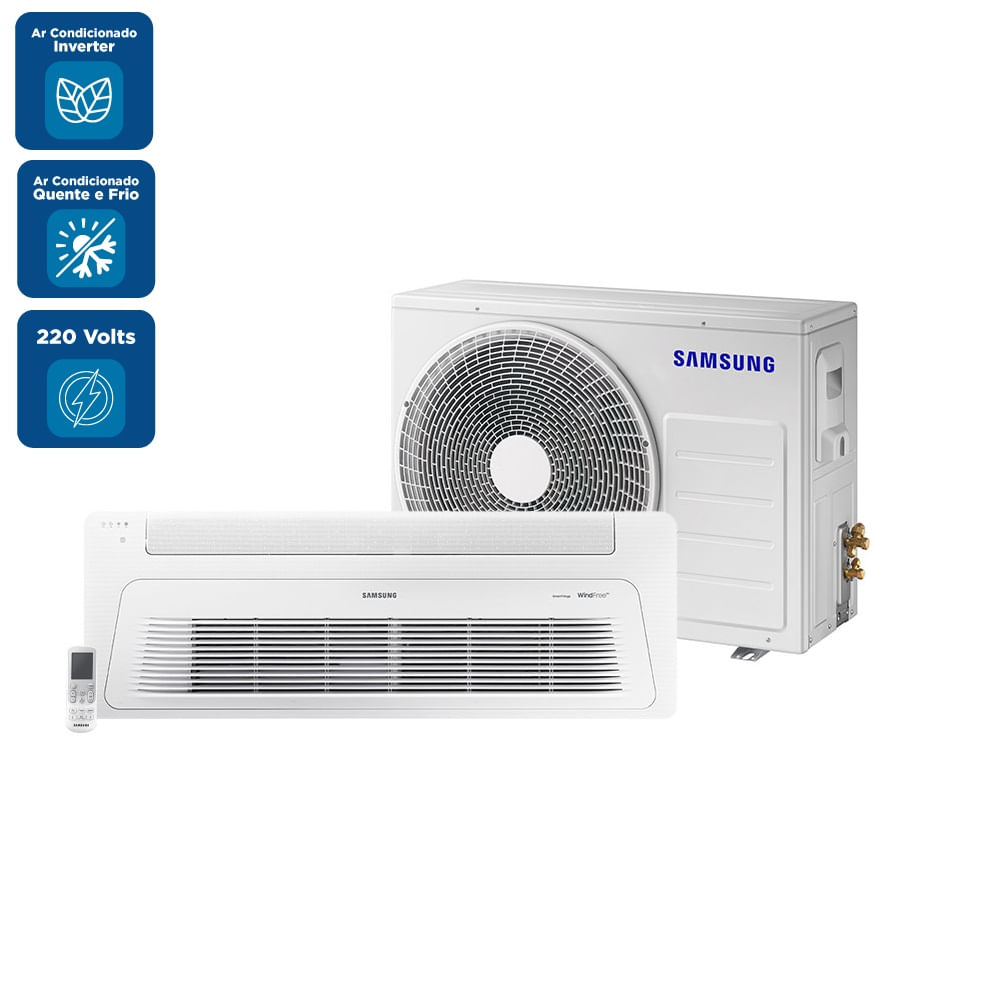Ar Condicionado Cassete Samsung Wind Free Inverter 24000 BTU/h Quente e Frio Monofásico AC024DN1DKG/AZ – 220 Volts - Image 2