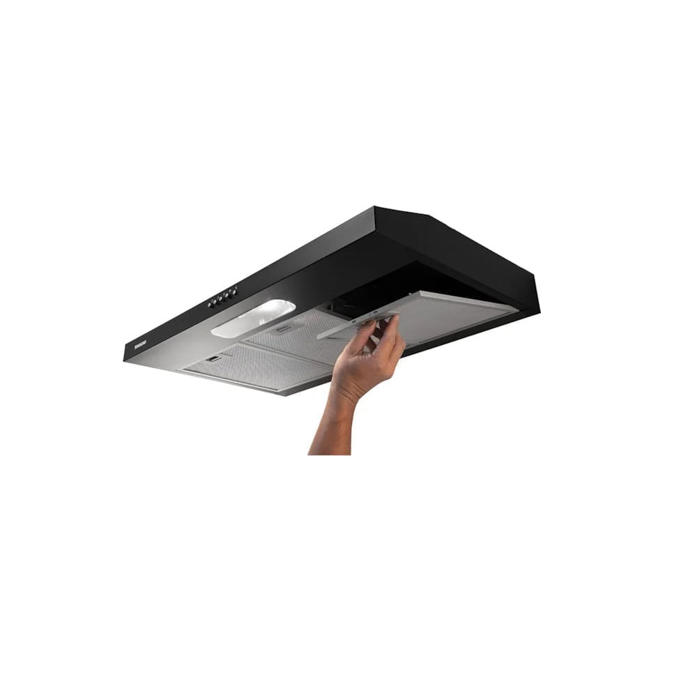Depurador de Ar Slim Suggar 80cm 3 Velocidades Preto 220V – DPS182PT - Image 4