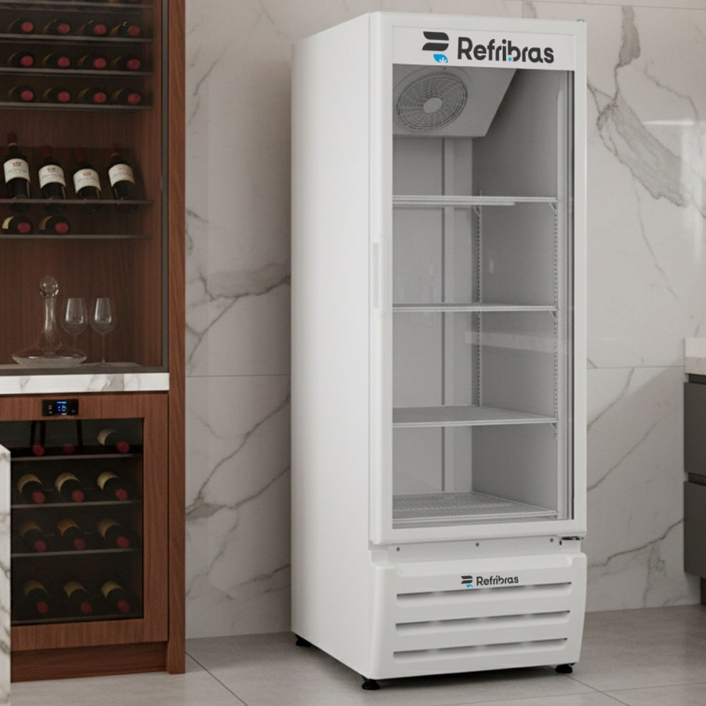 Cervejeira Refribras 400 Litros Porta de Vidro Branca Vega C400B2 - 220 Volts - Image 3