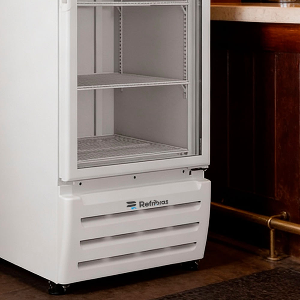 Cervejeira Refribras 400 Litros Porta de Vidro Branca Vega C400B2 - 220 Volts - Image 5