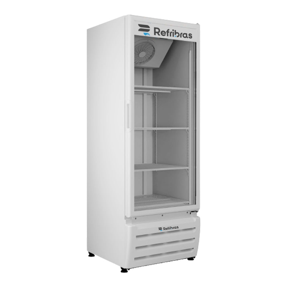 Cervejeira Refribras 400 Litros Porta de Vidro Branca Vega C400B2 - 220 Volts