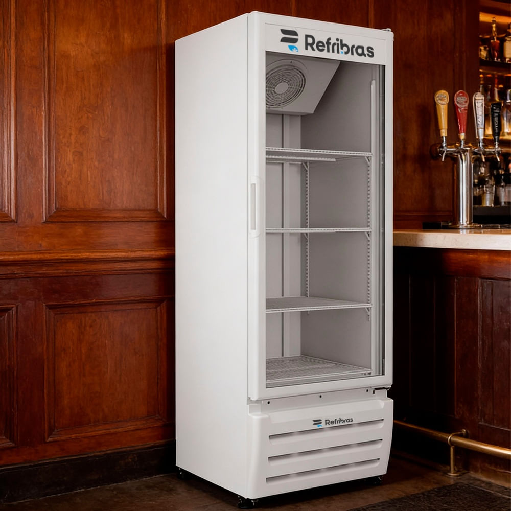 Cervejeira Refribras 400 Litros Porta de Vidro Branca Vega C400B2 - 220 Volts - Image 4