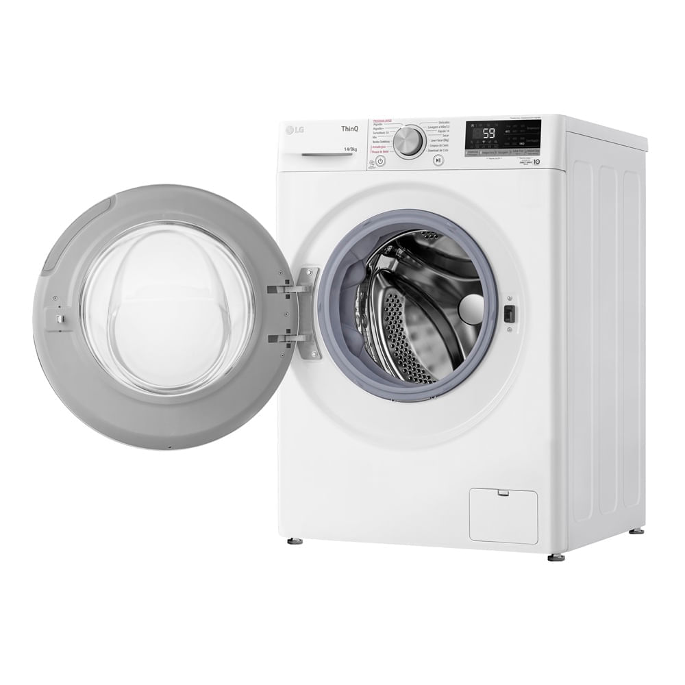Lava e Seca LG 14Kg Smart com Inteligência Artificial AIDD Branca VC4 CV5014WC4A - 220 Volts - Image 11