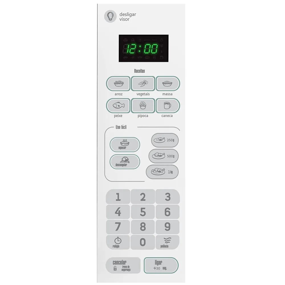 Micro-ondas Consul 20 Litros Branco CMA20BB – 127 Volts - Image 3