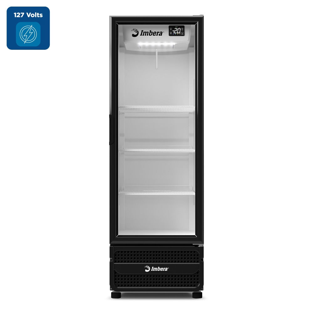 Cervejeira Imbera 453 Litros Porta de Vidro Padrão Preta CCV315 - 127 Volts - Image 2