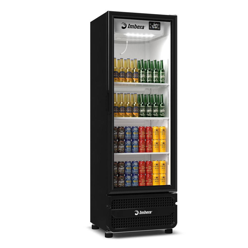 Cervejeira Imbera 453 Litros Porta de Vidro Padrão Preta CCV315 - 127 Volts - Image 5