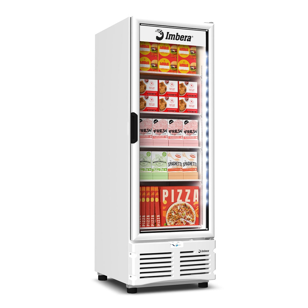 Freezer Vertical Imbera 576 Litros Porta de Vidro Full White Branco EVZ21 - 127 Volts - Image 5
