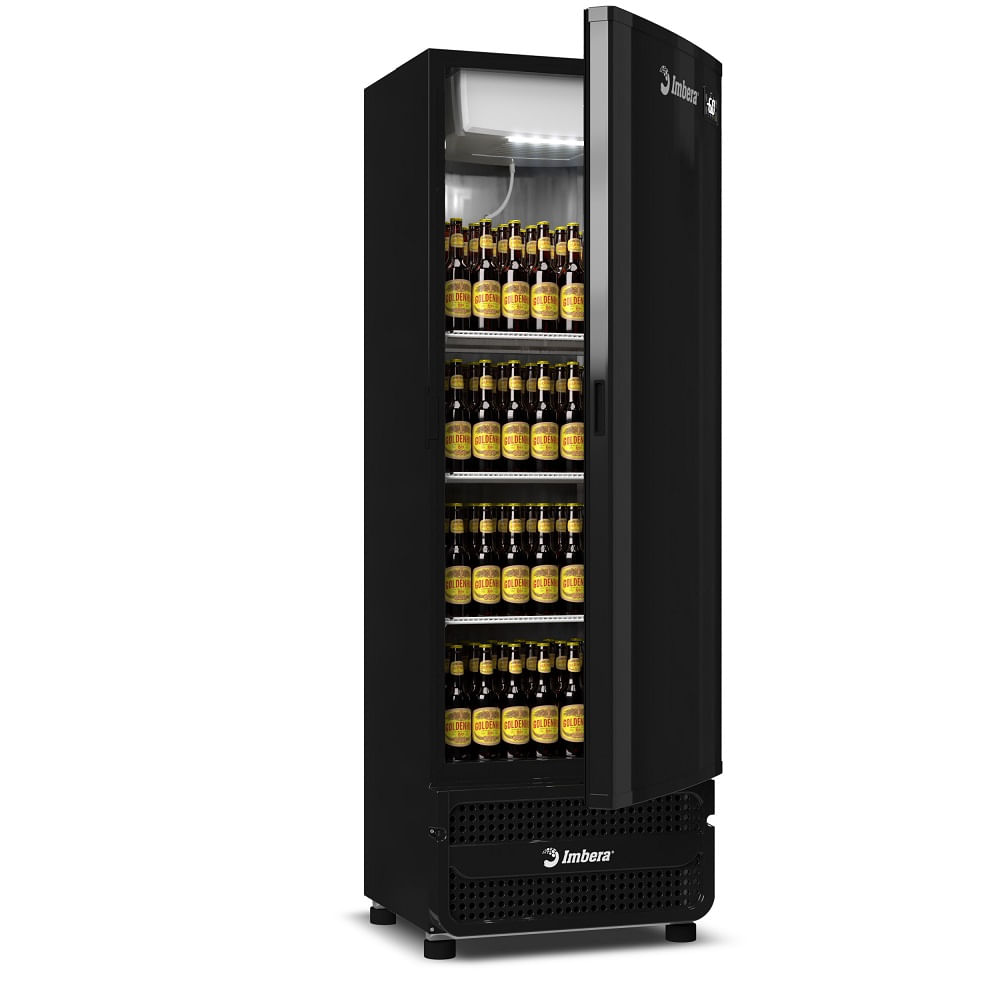 Cervejeira Imbera 453 Litros Porta Sólida Padrão Preta CCV315 - 127 Volts - Image 5