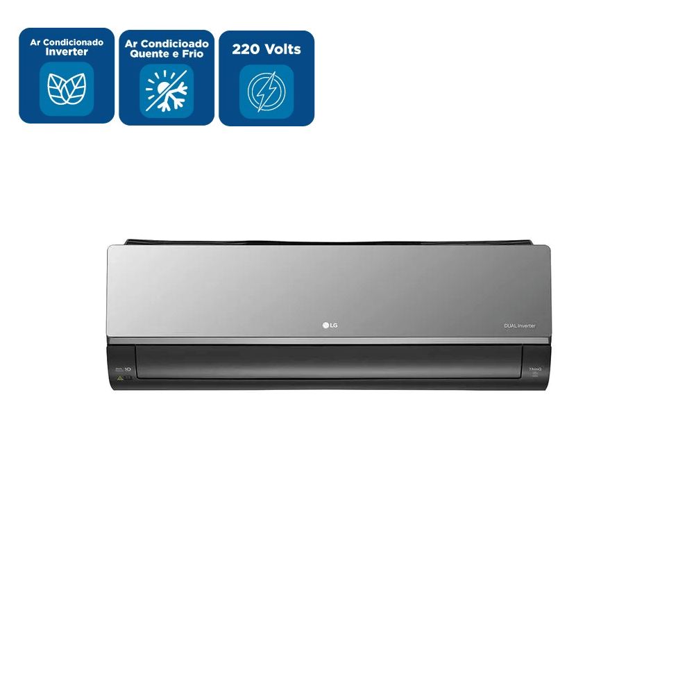 Ar Condicionado Split Inverter 24.000 Btus LG Quente e Frio Artcool S3-W24K2R7A - 220 Volts - Image 2