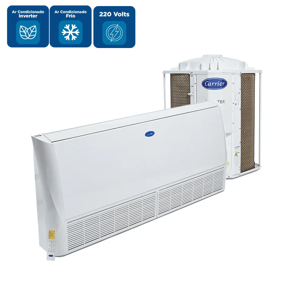 Ar Condicionado Split Teto Inverter Carrier Connect Xpower 36000 BTU/h Frio 42ZQVD36C5 – 220 Volts - Image 2
