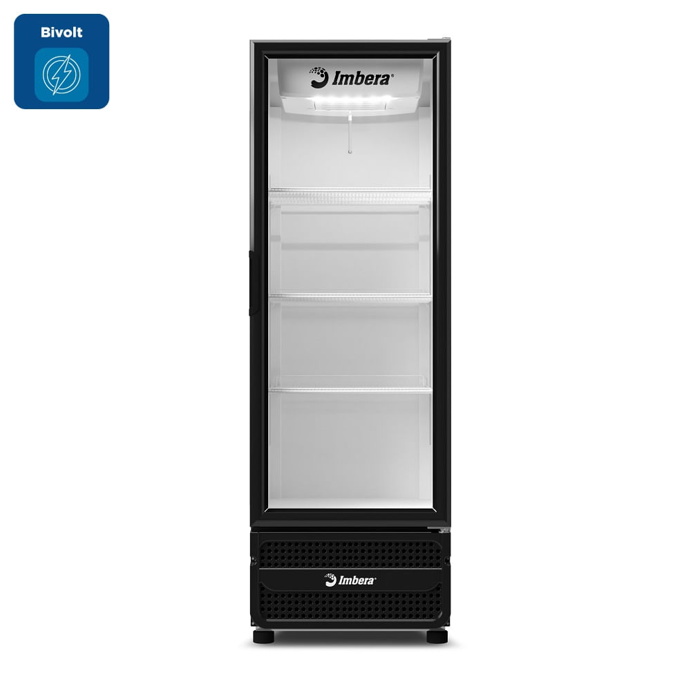 Expositor Vertical Imbera 453 Litros Inverter Porta de Vidro Padrão Preto VRS16 - Bivolt - Image 2