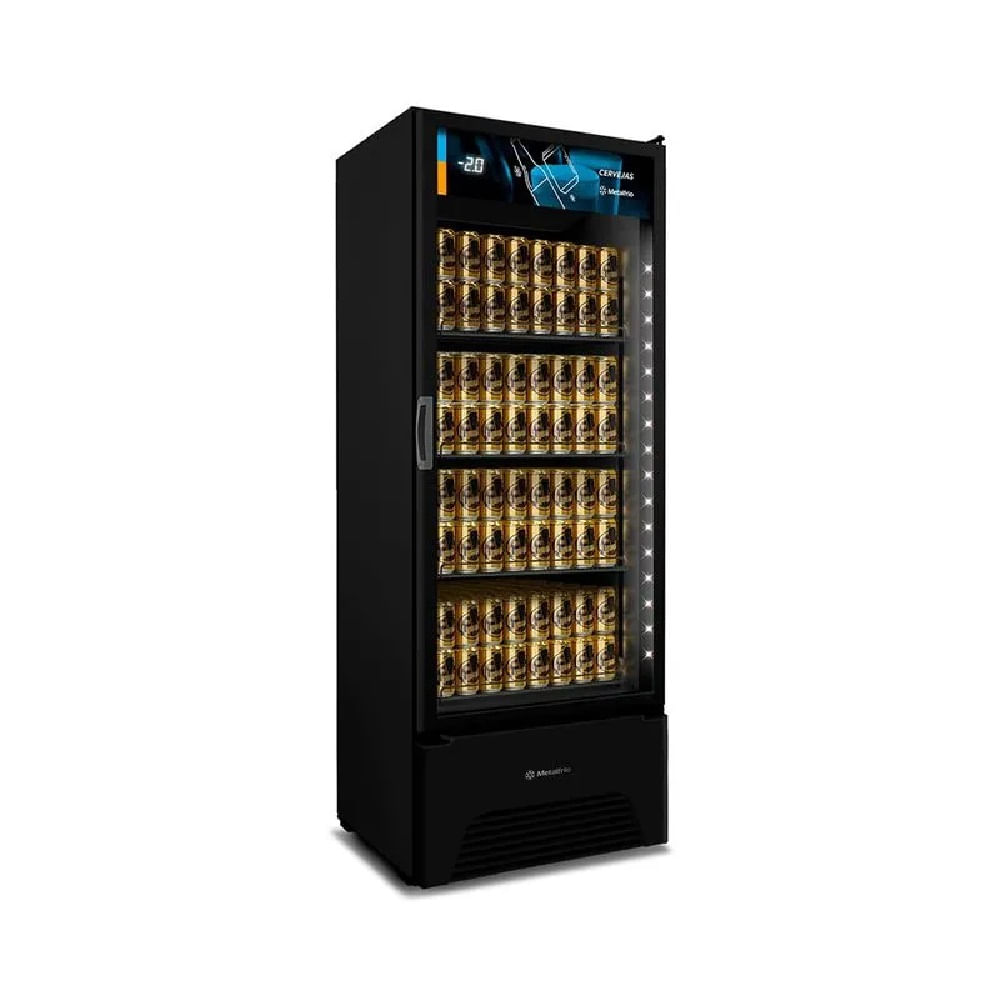 Cervejeira Metalfrio 576 Litros Porta de Vidro All Black VN50AH – 127 volts - Image 4