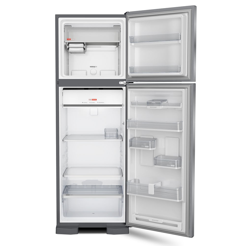 Refrigerador Brastemp 400 Litros Frost Free Duplex com Freeze Control Inox BRM54JK - 220 Volts - Image 4