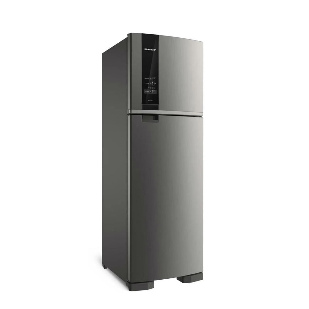 Refrigerador Brastemp 400 Litros Frost Free Duplex com Freeze Control Inox BRM54JK - 220 Volts - Image 2