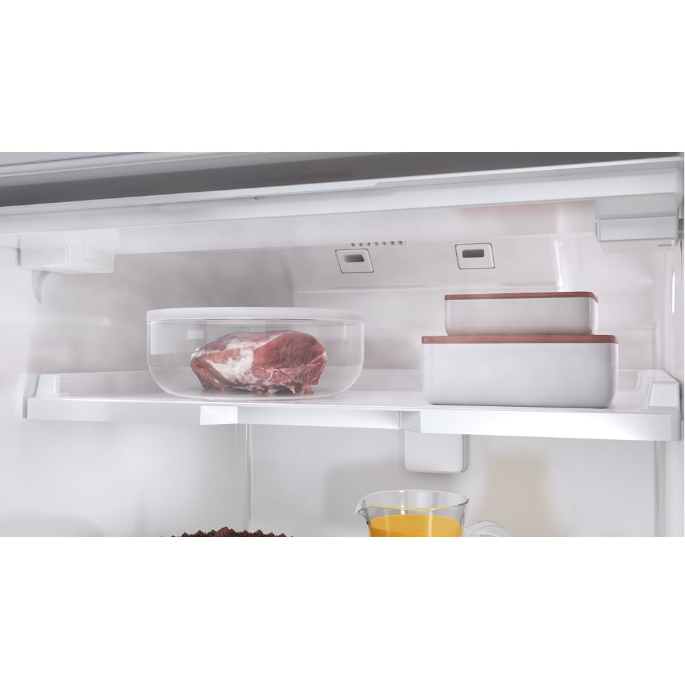 Refrigerador Brastemp 400 Litros Frost Free Duplex com Freeze Control Inox BRM54JK - 220 Volts - Image 7