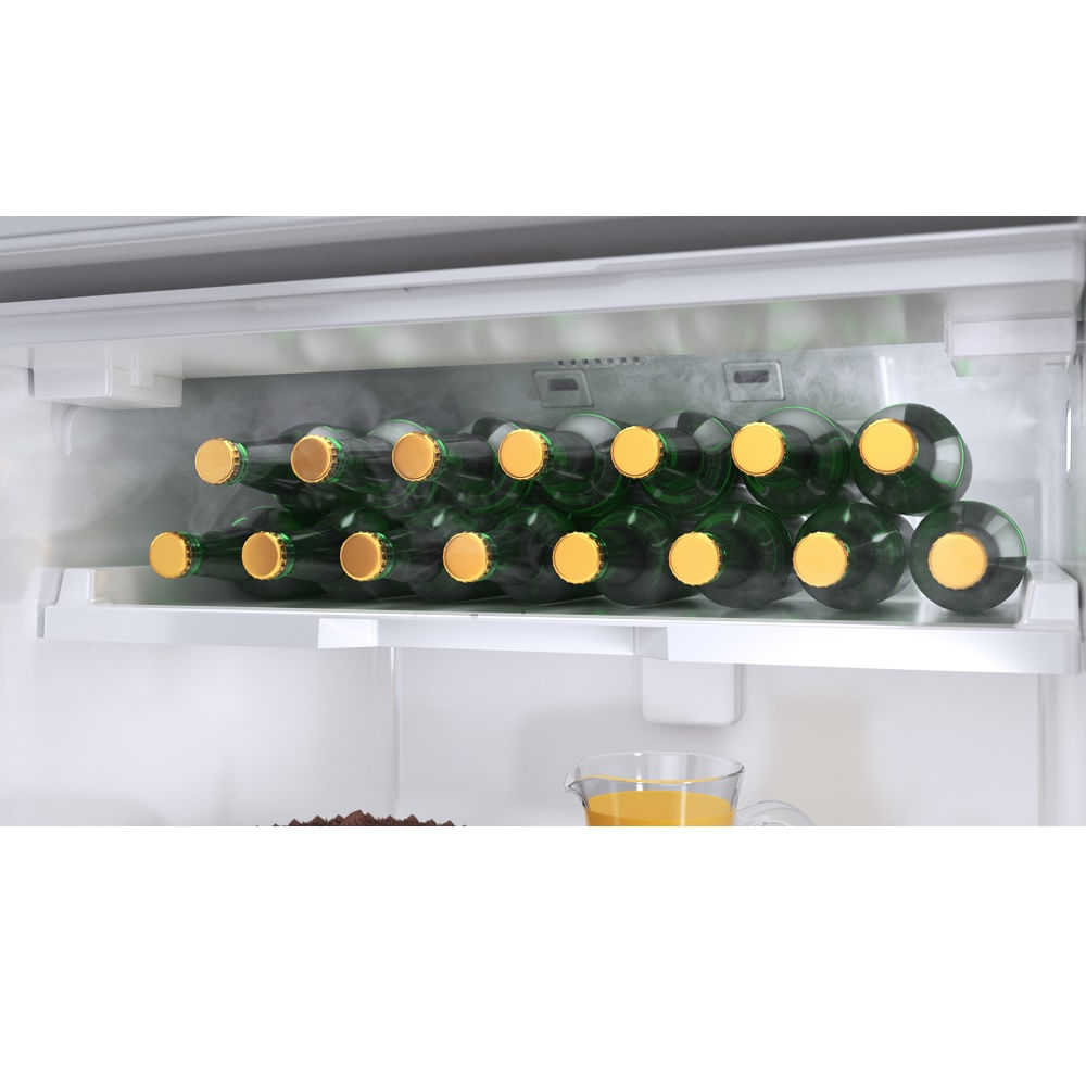 Refrigerador Brastemp 400 Litros Frost Free Duplex com Freeze Control Inox BRM54JK - 220 Volts - Image 5