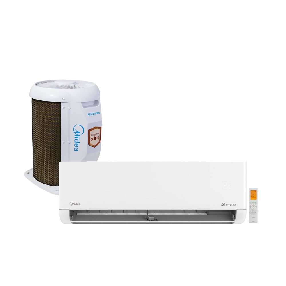 Ar Condicionado Split Midea Inverter AI AirVolution 22000 BTU/h Frio 42EFVCB22M5 – 220 Volts