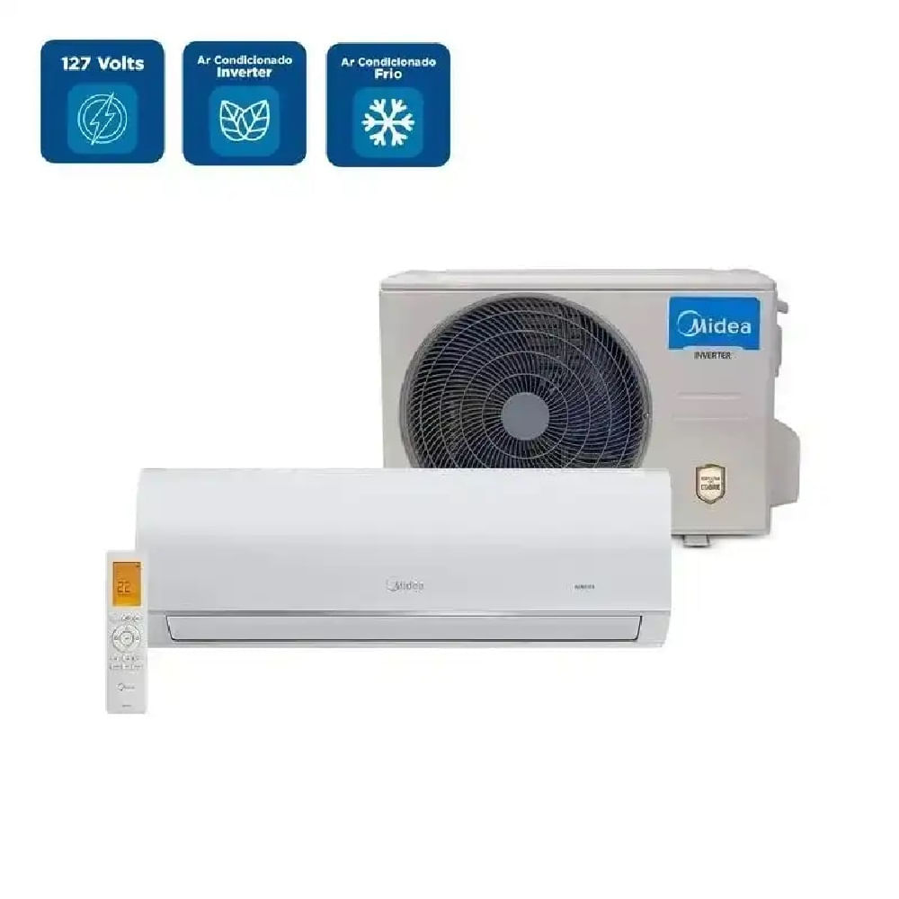 Ar Condicionado Split Hi Wall Inverter Springer Xtreme Save Connect 12000 BTU/h Frio 42AFVCI12M8 – 127 Volts - Image 2
