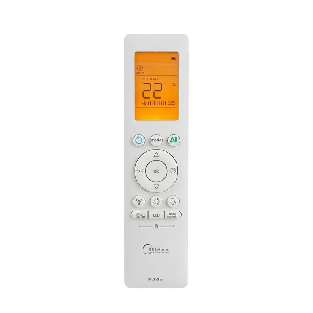 Ar Condicionado Split Midea Inverter AI AirVolution 12000 BTU/h Frio 42EFVCA12M5 - 220 Volts - Image 6